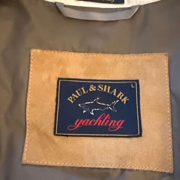 NWOT Paul & Shark Mens Light Beige Yachting Jacket. Size Large. - Picture 7 of 8
